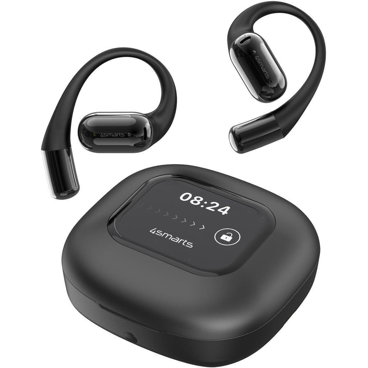 Sonivex AI Screen Open-Ear Bluetooth Kopfhörer – Schwarz