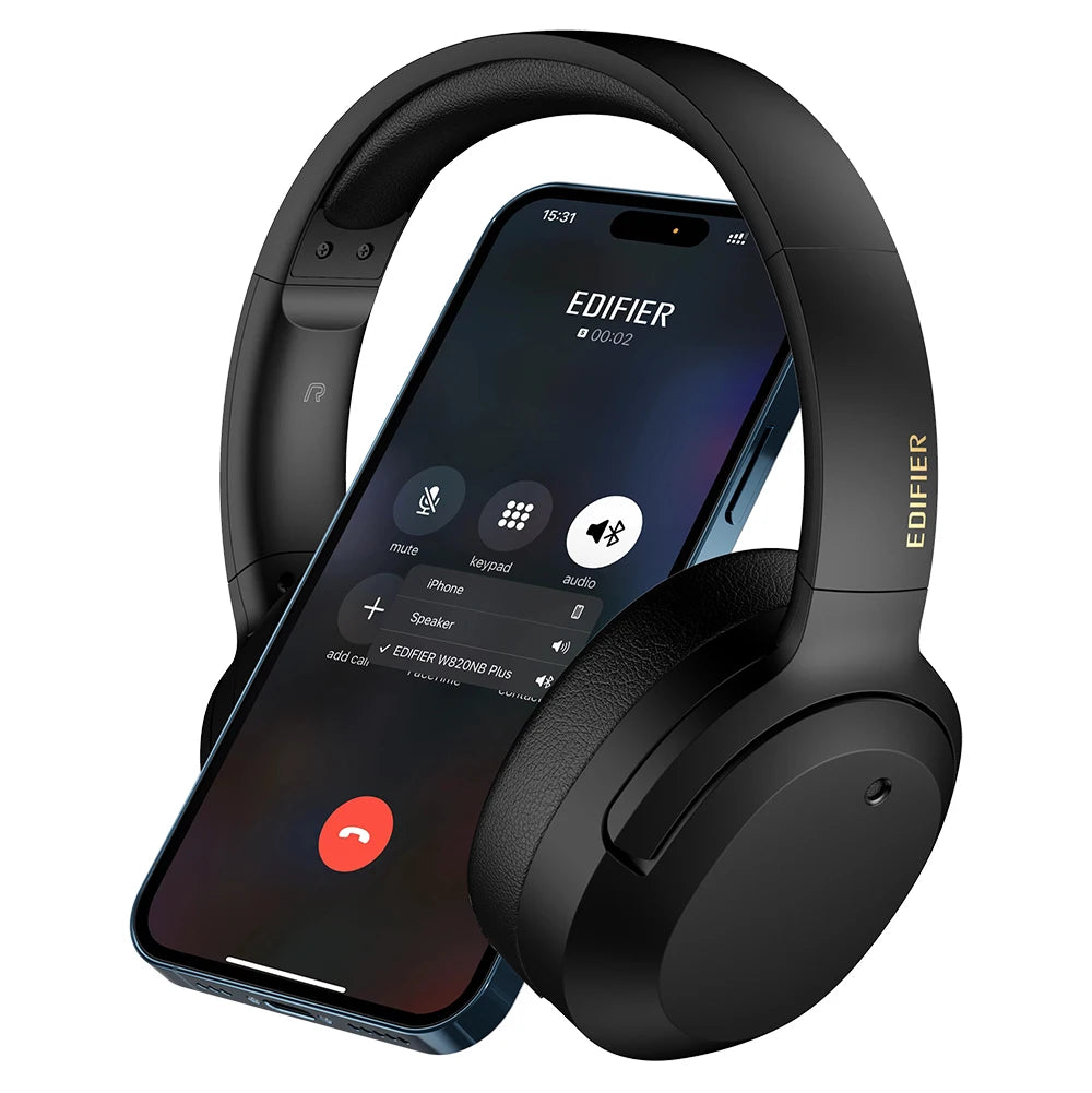 Sonivax by Edifier W820NB Plus Bluetooth 5.2 Kopfhörer – Hybrid Noise Cancelling