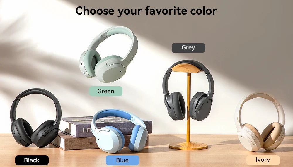 Sonivax by Edifier W820NB Plus Bluetooth 5.2 Kopfhörer – Hybrid Noise Cancelling