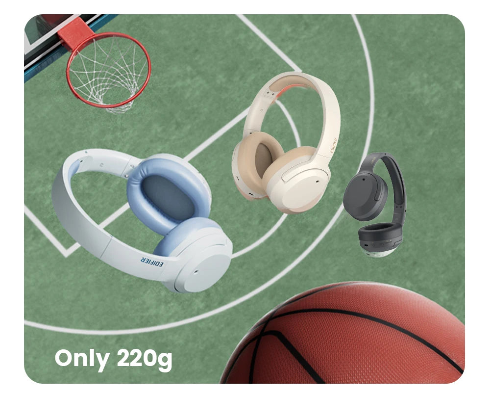 Sonivax by Edifier W820NB Plus Bluetooth 5.2 Kopfhörer – Hybrid Noise Cancelling